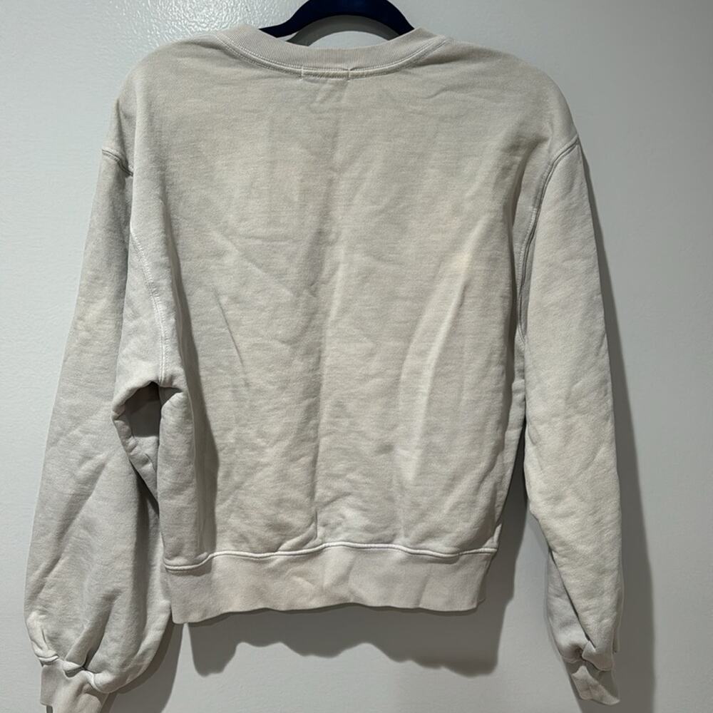 AGolde Women’s Sweatshirt Basic Loungewear Top Comfortable Travel V-neck - Picture 9 of 9